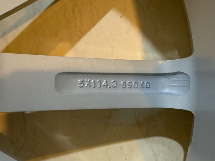 ล้อ 20นิ้ว 114.3 หน้ากว้าง 10.5นิ้ว ทั้ง 4 วง สภาพใหม่มาก รูปที่ 4