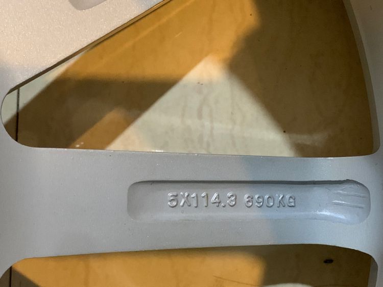 ล้อ 20นิ้ว 114.3 หน้ากว้าง 10.5นิ้ว ทั้ง 4 วง สภาพใหม่มาก รูปที่ 5