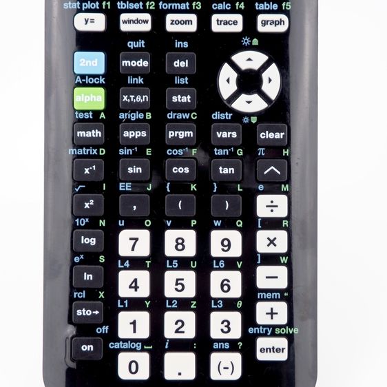 เครื่องคิดเลขกราฟิก Texas Instruments TI-84 Plus CE มือ 2 ของแท้ รูปที่ 7