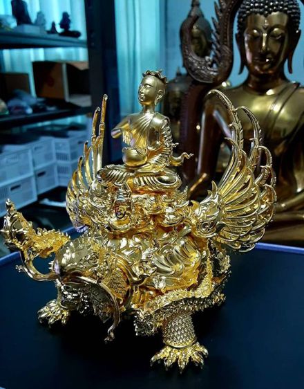 พระอุปคุต สูง4นิ้ว หน้าตัก1.5นิ้ว สร้างเพียง168องค์  รูปที่ 9