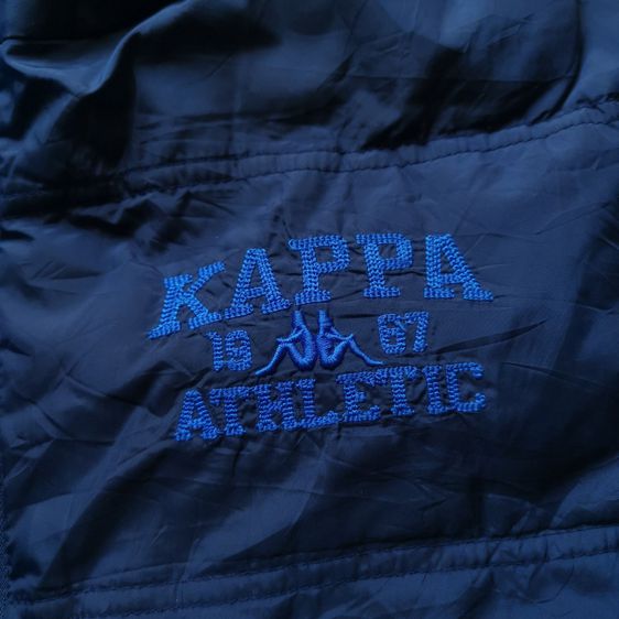 Kappa Athletic Navy Blues Hooded Puffer Jacket รอบอก 46” รูปที่ 6