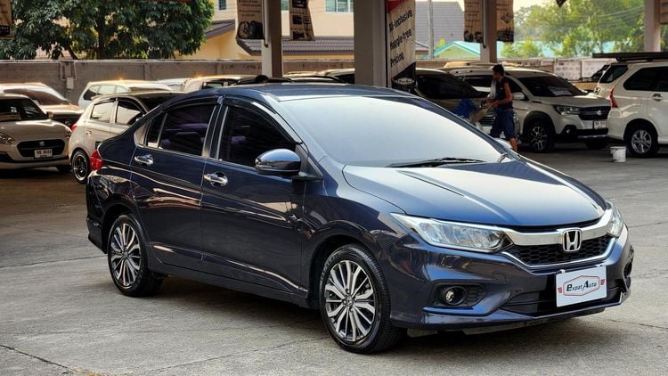 Honda City 2019 1.5 V Plus i-VTEC Sedan เบนซิน ไม่ติดแก๊ส เกียร์อัตโนมัติ เทา รูปที่ 3