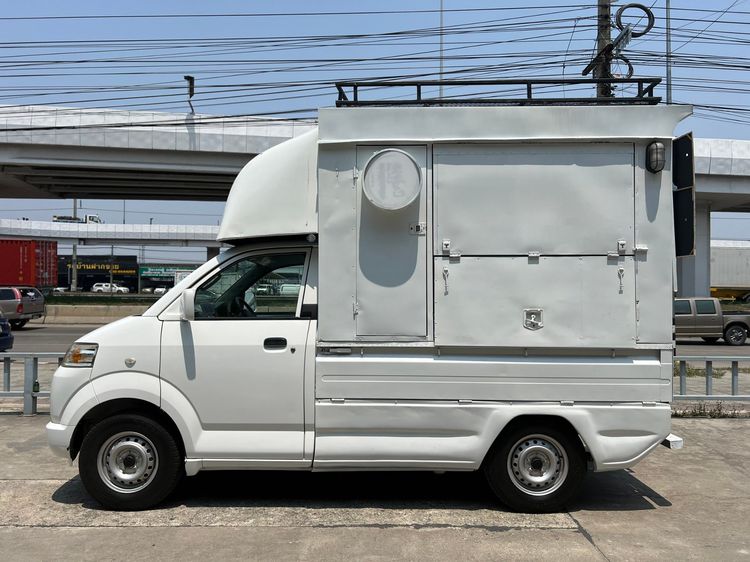 Suzuki Carry 2018 1.6 Mini Truck Pickup เบนซิน เกียร์อัตโนมัติ ขาว รูปที่ 3
