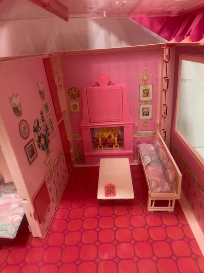 Vintage 1992 Barbie Fold N Fun Magic House Boxed By Mattel รูปที่ 9