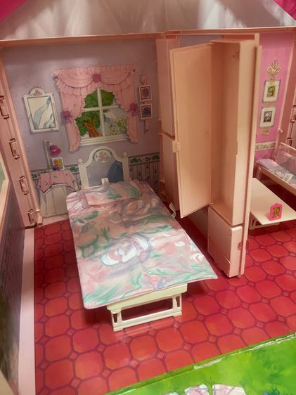 Vintage 1992 Barbie Fold N Fun Magic House Boxed By Mattel รูปที่ 8