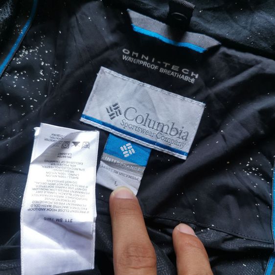 Columbia Omni Tech Waterproof Breathable Hooded Jacket รอบอก 48” รูปที่ 11