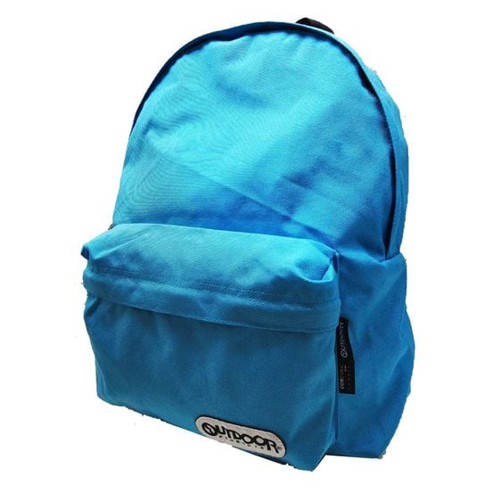 กระเป๋าเป้ มือสองแบรนด์outdoor products backpack cordura blue USA  งานผ้าcordura สีฟ้า รูปที่ 7