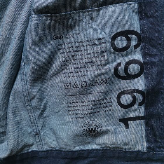 Gap Cotton Denim Jacket รอบอก 48” รูปที่ 9