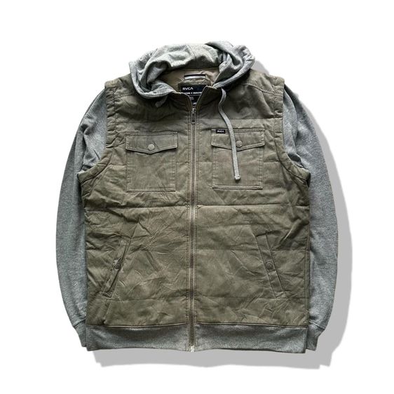 RVCA Nature X industry Hooded Jacket รอบอก 48” รูปที่ 1