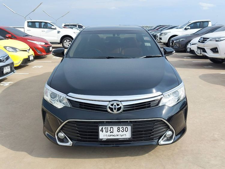 Toyota Camry 2017 2.0 G Sedan เบนซิน ไม่ติดแก๊ส เกียร์อัตโนมัติ ดำ รูปที่ 2