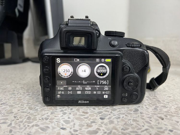 Nikon D3400 lens 55-200,18-55 รูปที่ 5