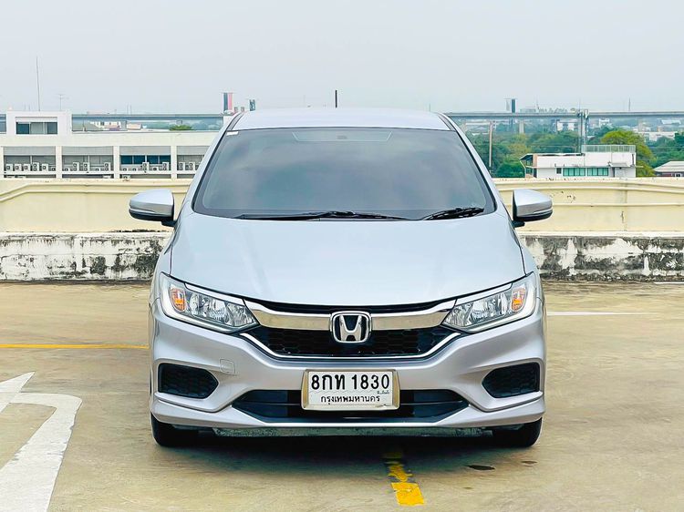 Honda City 2019 1.5 V Sedan เบนซิน ไม่ติดแก๊ส เกียร์อัตโนมัติ เทา รูปที่ 2