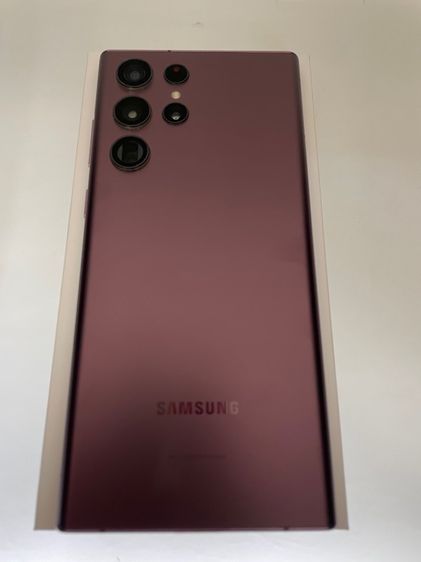 Samsung s22 ultra5g สีแดง ตัวทอป รอม 512 สภาพสวยมาก สเปก แรม12 รอม512 ปากกาใช่งานปกติ สภาพสวย ไร้รอย จอแท้ แบตแท้ อุปกรณ์ครบชุด  รูปที่ 2