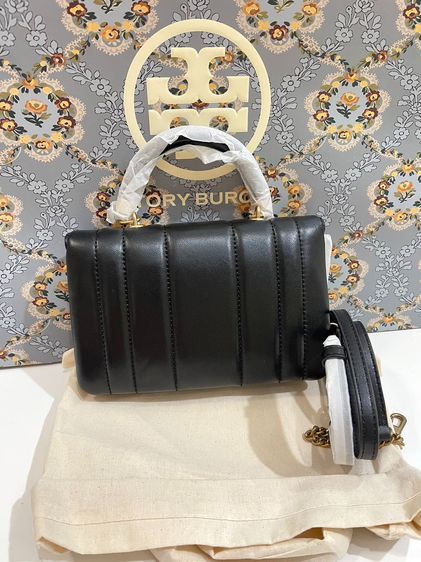 พร้อมส่ง 🔥Sale 8999🔥 งาน shop Tory Burch Kira Mini Top Handle Bag ขนาดน่ารักกำลังดี มีสายยาว Crossbody ได้ จะถือออกงานก็สวย รูปที่ 6