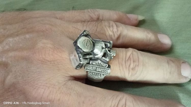 แหวนเงิน Harley-Davidson รูปที่ 10