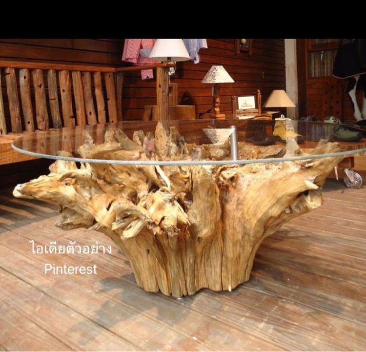 ผลิต จำหน่าย โต๊ะกาแฟ โต๊ะกลาง จากรากไม้ใหญ่ สวยเก๋ ไม่ซ้ำใคร  รูปที่ 2