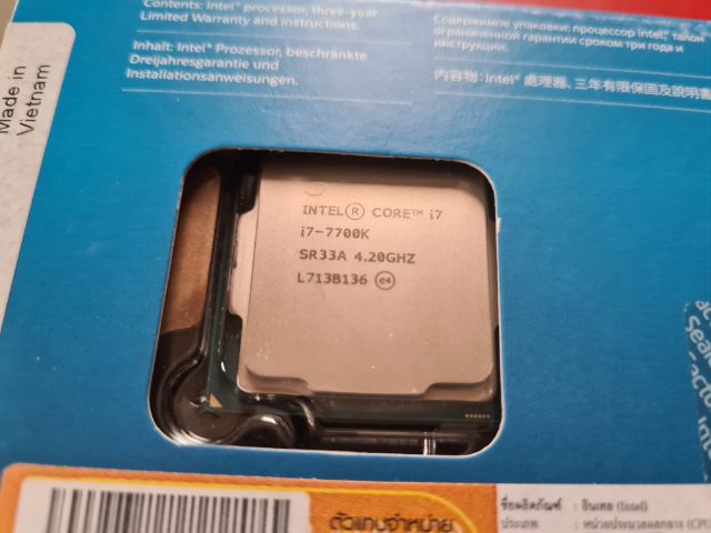 ขาย Intel Core i7-7700K , ROG Maximus ix Hero สภาพใหม่ กล่องครบ รูปที่ 3