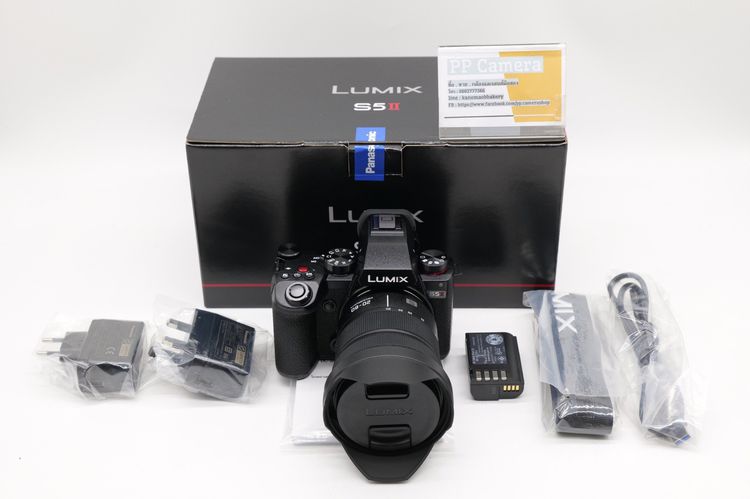กล้องมิลเลอร์เลส ไม่กันน้ำ กล้อง Panasonic Lumix S5 Mark II Kit 20-60mm ราคา 62000