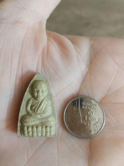 พระเนื้อผงน้ำมันพิมพ์เล็ก(พระพิมพ์เตารีดพระหลวงปู่ทวดหลังเรียบ(ไม่ทราบพระเกจิที่สร้าง)(230403))พระบ้านพระเครื่องรางของมงคล รูปที่ 3