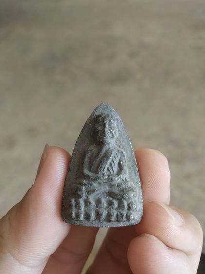 พระเนื้อว่านผสมผงใบลาน(พระพิมพ์ถ้าหลวงปู่ทวดหลังยันต์อักขระ(องค์พระมีลักษณะหนา)(ไม่ทราบพระเกจิที่สร้าง)(230404))พระบ้านพระเครื่องรางของมงคล รูปที่ 10