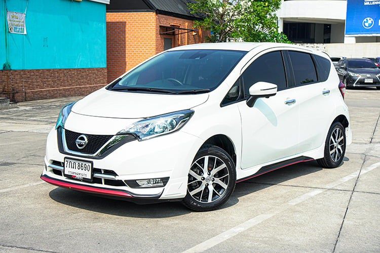 Nissan Note 2018 1.2 VL Sedan เบนซิน ไม่ติดแก๊ส เกียร์อัตโนมัติ ขาว