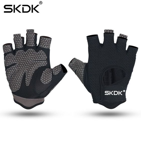 ถุงมือฟิตเนส ยกน้ำหนัก ข้อสั่น SKDK รูปที่ 6