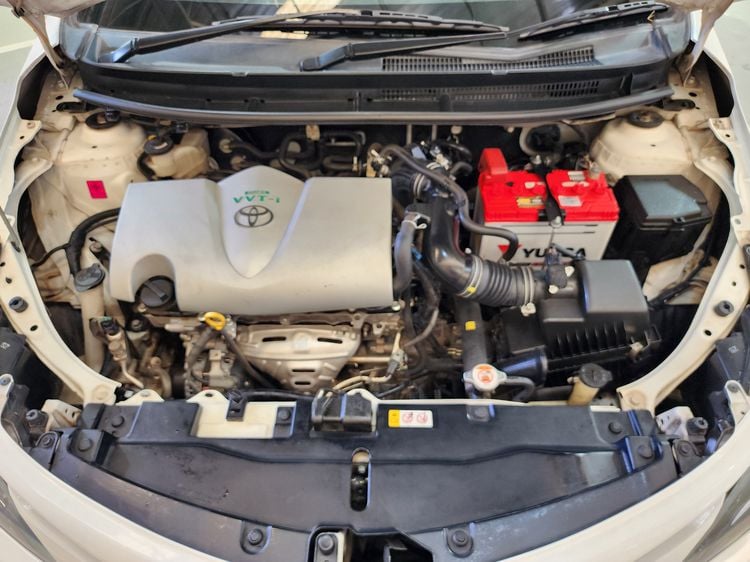 Toyota Vios 2019 1.5 Mid Sedan เบนซิน เกียร์อัตโนมัติ ขาว รูปที่ 3