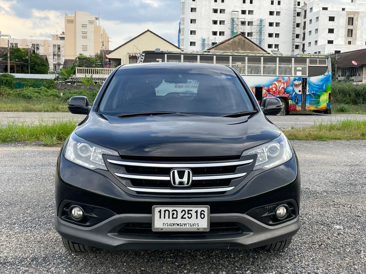 Honda CR-V 2013 2.0 E 4WD Utility-car เบนซิน ไม่ติดแก๊ส เกียร์อัตโนมัติ ดำ รูปที่ 2
