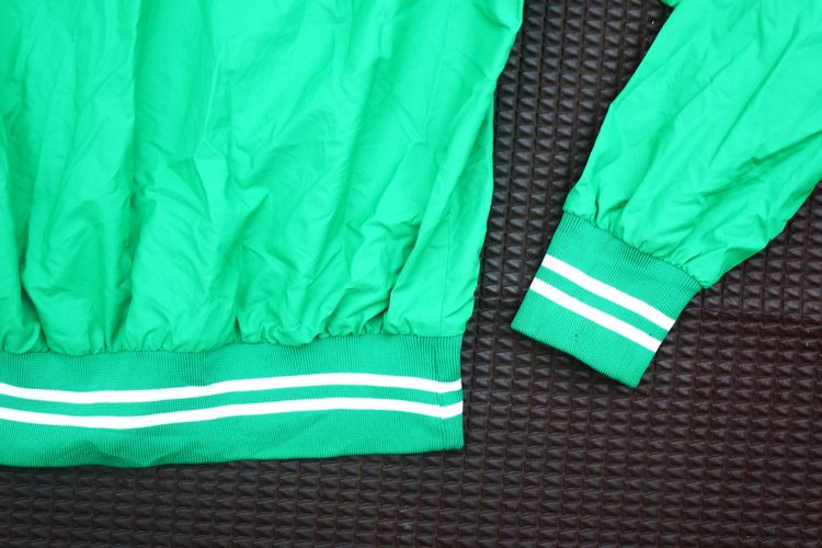 Vtg Alpha Sportswear Jacket  Lightweight Coat - 80s Milligan Bros - Green Windbreaker  Vintage Sporty Jacket  รูปที่ 6