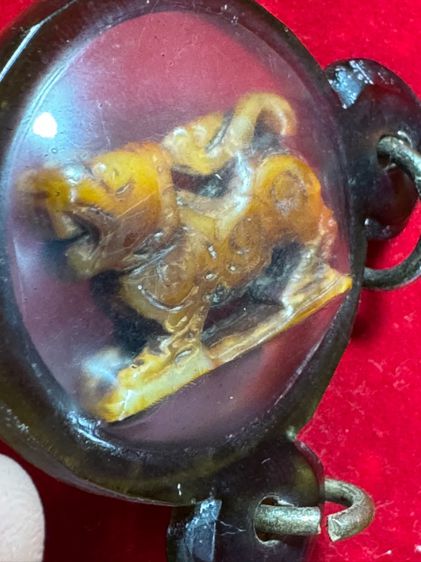 หลวงพ่อปาน วัดบางเหี้ย สิงห์แกะสามขวัญ 2 เลี่ยมกรอบพร้อมใช้งาน รูปที่ 6