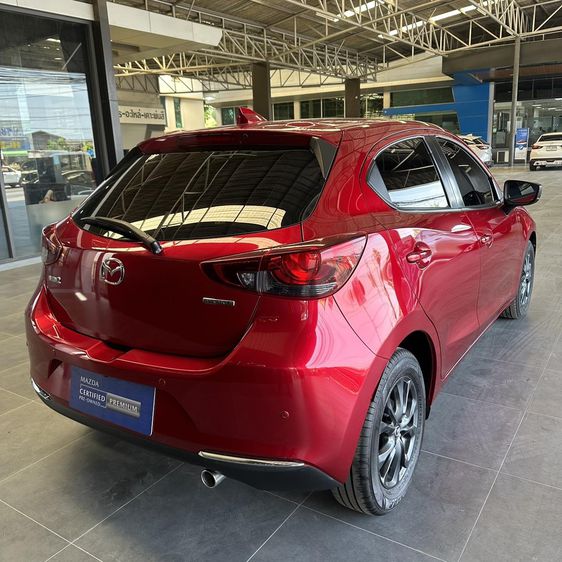 Mazda Mazda 2 2019 1.3 Skyactiv-G S Leather Sports Sedan ดีเซล ไม่ติดแก๊ส เกียร์ธรรมดา แดง รูปที่ 4