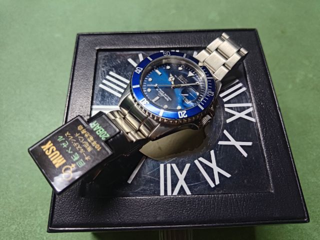 นาฬิกา Musk Watch MM-2109 (Blue) รูปที่ 4