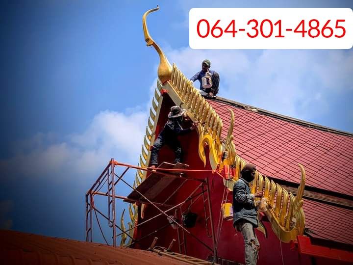 ช่างทำช่อฟ้า ใบระกา หางหงส์ รูปที่ 6