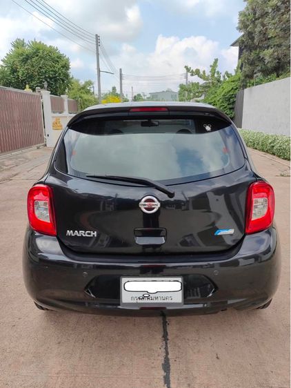 Nissan March 2015 1.2 E Limited Edition Sedan เบนซิน ไม่ติดแก๊ส เกียร์อัตโนมัติ ดำ รูปที่ 2