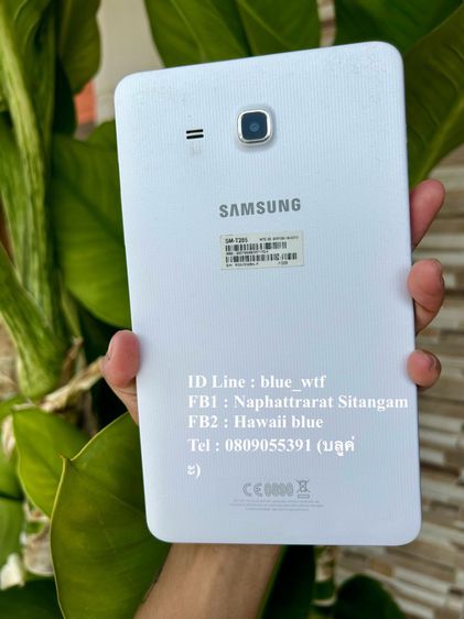 Samsung TabA(6)จอ7นิ้ว ใส่ซิมโทรได้ 4G สภาพสวย ใช้งานปกติ รูปที่ 2