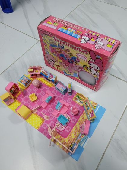ชุดซุปเปอร์มาร์เก็ต My Melody Supermarket ตุ๊กตา My Melody 2 ตัว ชุดประกอบซุปเปอร์มาเก็ต  เด็กๆเกิดความสนุกสนาน และเพลิดเพลินจำลองการขายของ รูปที่ 5