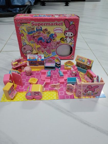 ชุดบ้านของเล่นสำหรับเด็ก บ้านตุ๊กตา ชุดครัวตุ๊กตา My Melody Myhome ของเล่นสวมบทบาทสนุกเพลิดเพลิน  ไปกับตุ๊กตาน่ารัก ที่มีมาถึง 2 ตัวในกล่อง รูปที่ 8