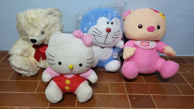 สนามเด็กเล่น HELLO KITTY PLAYGROUND น่ารักมาก สีสันสดใส ในกล่องมีอุปกรณ์ตกแต่งมากมายเลย ตุ๊กตาคิตตี้ และผองเพื่อน ช่วยให้เด็กได้ใช้จินตนาการ รูปที่ 18