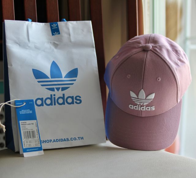 หมวกแก๊ป Adidas สีชมพู สภาพใหม่มาก ใส่แค่ครั้งเดียว ป้ายถุงอยู่ครบ พร้อมส่งฟรี รูปที่ 6