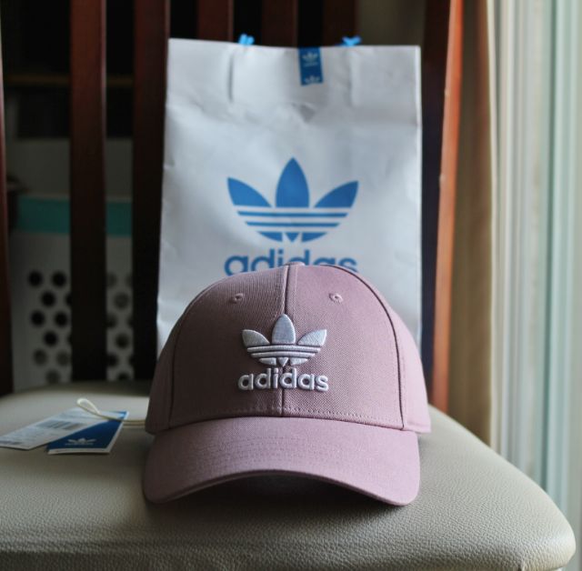 หมวกแก๊ป Adidas สีชมพู สภาพใหม่มาก ใส่แค่ครั้งเดียว ป้ายถุงอยู่ครบ พร้อมส่งฟรี รูปที่ 9