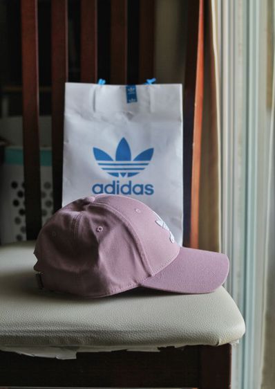 หมวกแก๊ป Adidas สีชมพู สภาพใหม่มาก ใส่แค่ครั้งเดียว ป้ายถุงอยู่ครบ พร้อมส่งฟรี รูปที่ 11
