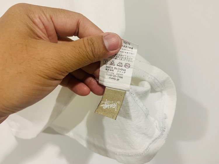 เสื้อยืด STUSSY ลายหนู แท้ 💯 size L ขนาด อก 21.5 ยาว 28.5 นิ้ว สภาพดีมาก สีขาวจั๊ว ลายสวย เนื้อผ้านิ่มมาก หายากน่าสะสมครับ รูปที่ 6