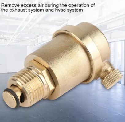 Automatic Air Vent valve G1ทองเหลือง 2 ช่องระบายอากาศอัตโนมัติวาล์ว รูปที่ 3