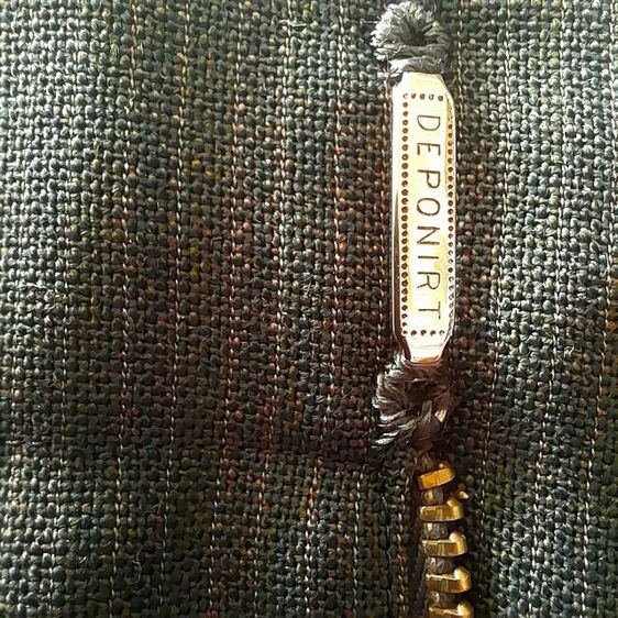 60s Osaka Yamada vintage
Retro gentleman pinstripe
Newcons wool
handmade trousers
made in Japan w32-33
🎌🎌🎌 รูปที่ 14