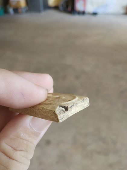 พระเนื้อว่านผสมผง(พระพิมพ์พระสมเด็จหลังรัชกาลที่ห้า(240422)(ไม่ทราบพระเกจิที่สร้าง)(พระชำรุด)(ไม่ทราบอายุและรุ่น))พระเครื่องรางของมงคล รูปที่ 11