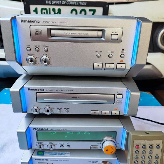 Sale2500บาท Panasonic ชุดเครื่องเล่น md.cd มือสองจากญี่ปุ่น ช่อง MD ไม่อ่านแผ่นครับ ขึ้น Error ส่วนช่อง CD ใช้งานได้ปกติ  รูปที่ 4