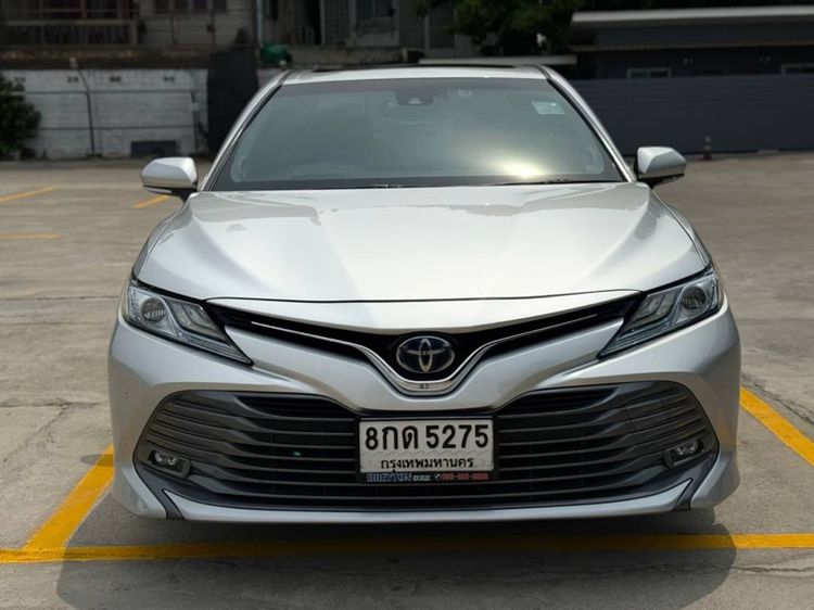 Toyota Camry 2019 2.5 Hybrid Premium Sedan ไฟฟ้า ไม่ติดแก๊ส เกียร์อัตโนมัติ เทา รูปที่ 2