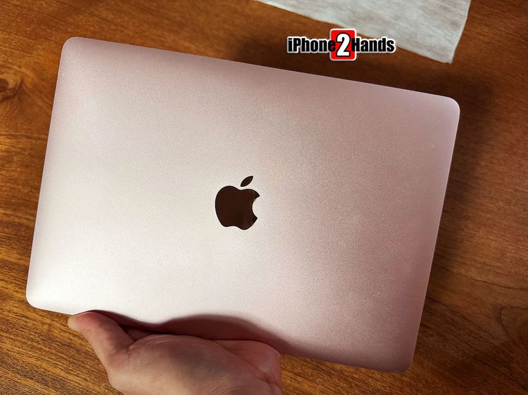 ขาย MacBook 12 ปี 2017 สีชมพู 256gb มือสอง ราคาถูก รูปที่ 4