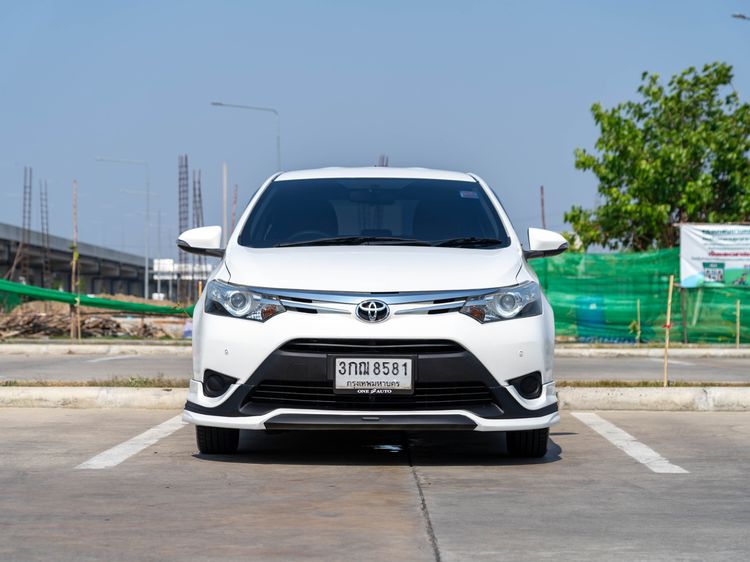 Toyota Vios 2014 1.5 G Sedan เบนซิน ไม่ติดแก๊ส เกียร์อัตโนมัติ ขาว รูปที่ 2