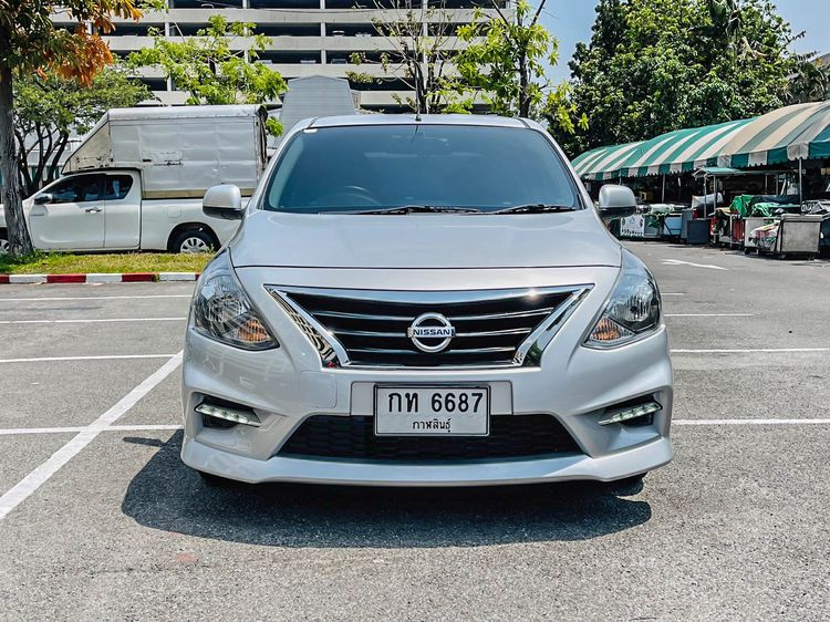 Nissan Almera 2018 1.2 E Sedan เบนซิน ไม่ติดแก๊ส เกียร์อัตโนมัติ เทา รูปที่ 2